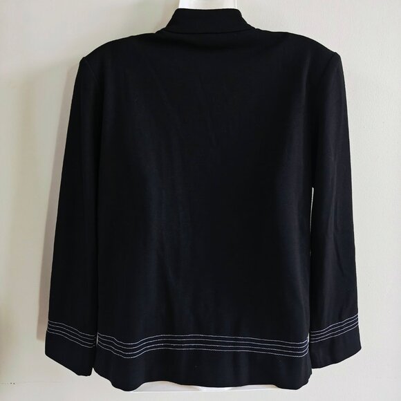 Vintage Button-Front Jacket - Picture 2 of 8